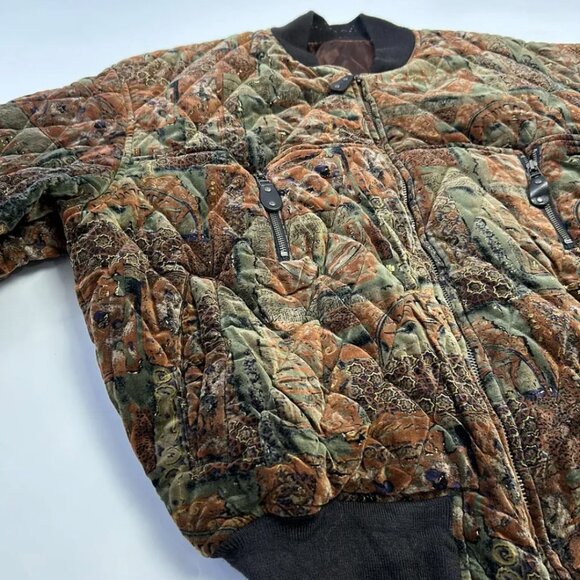 Vintage Issey Miyake x TETE HOMME Sueded Bomber Jacket - Picture 5 of 8